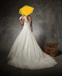 Piękna suknia ślubna Justin Alexander 8630. Kolor ivory. Stan idealny