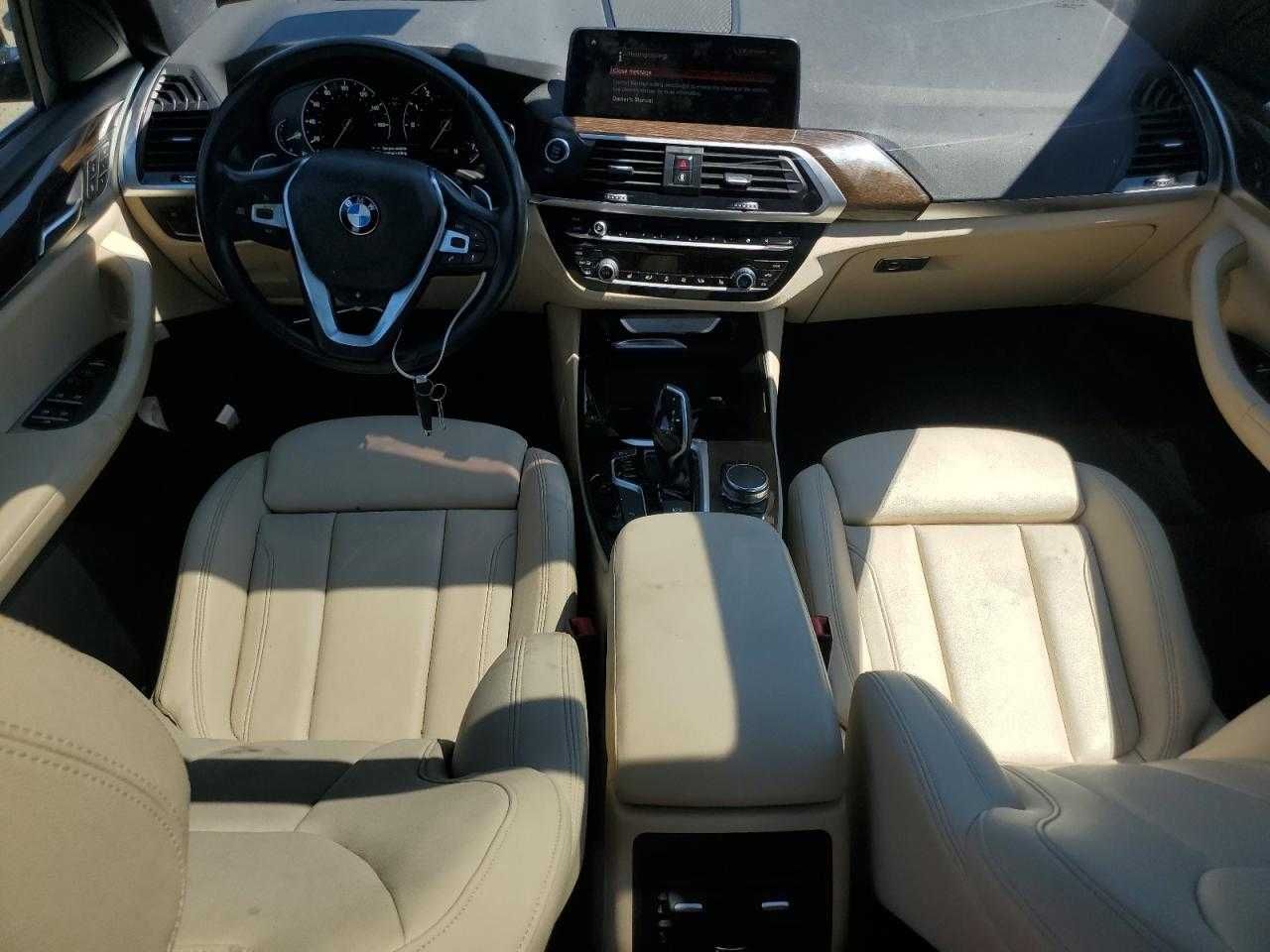 Бампер передній BMW X3 G01  розборка БМВ Х1 Г01 колір A90 B46