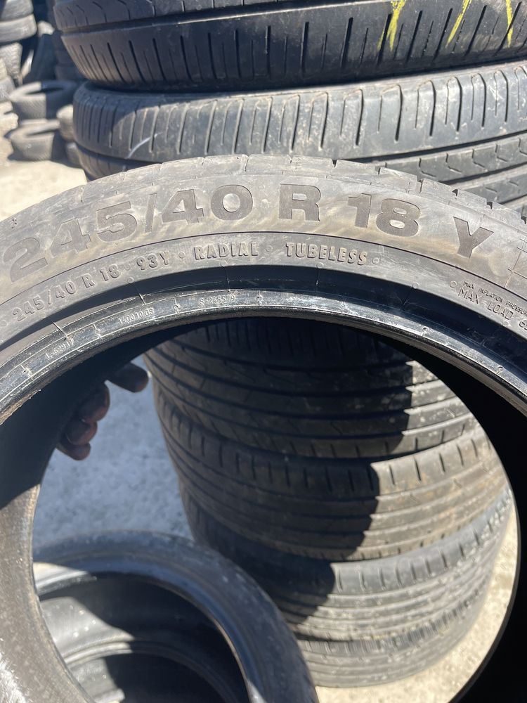 Шины гума покрышки колёса 245/40R18 Continental ПАРА