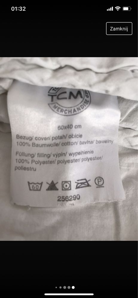 Kołdra + poduszka do łóżeczka - Tchibo Certified Merchandise