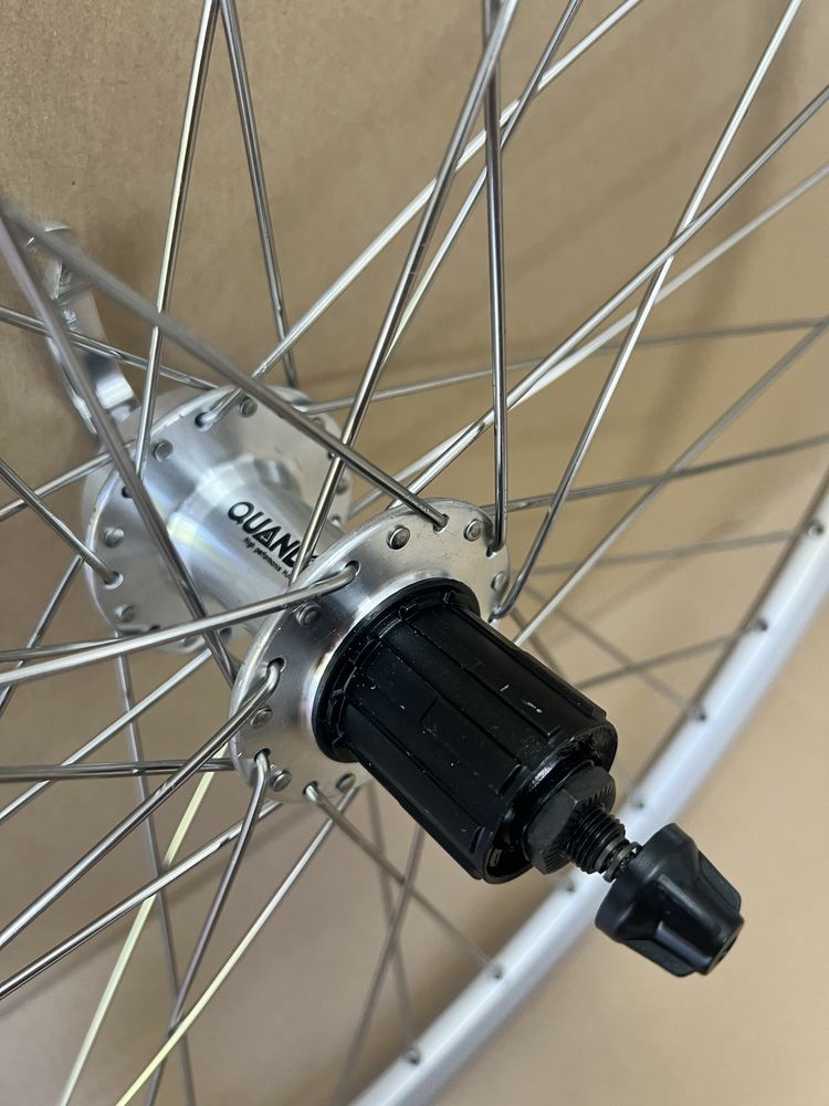 Koła 28” 700C Gravel Cross Trekking Tarcza SREBRNE
