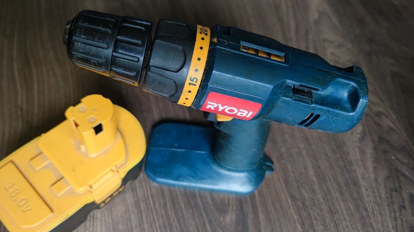 Шуруповерт акумуляторний Ryobi CCD-1801