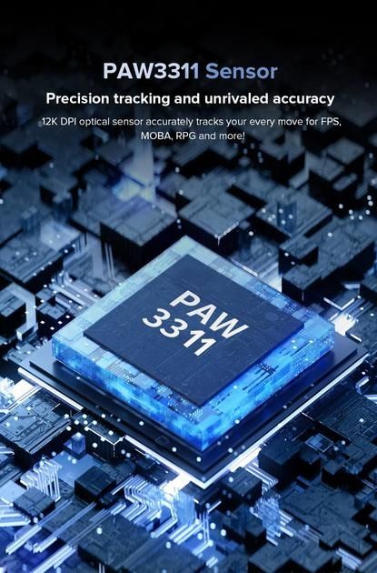 Игровая мышь Delux m600ultra беспроводная