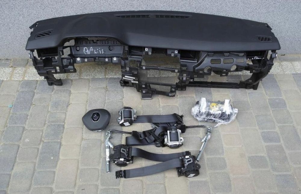 Kit de airbags, tablier e cintos de segurança para Renault Arkana