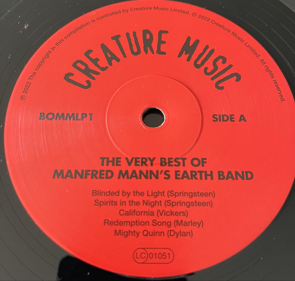 Manfred Mann’s Earth Band - Very Best Of (2 x Vinyl, 2022, EU, LP, NM)