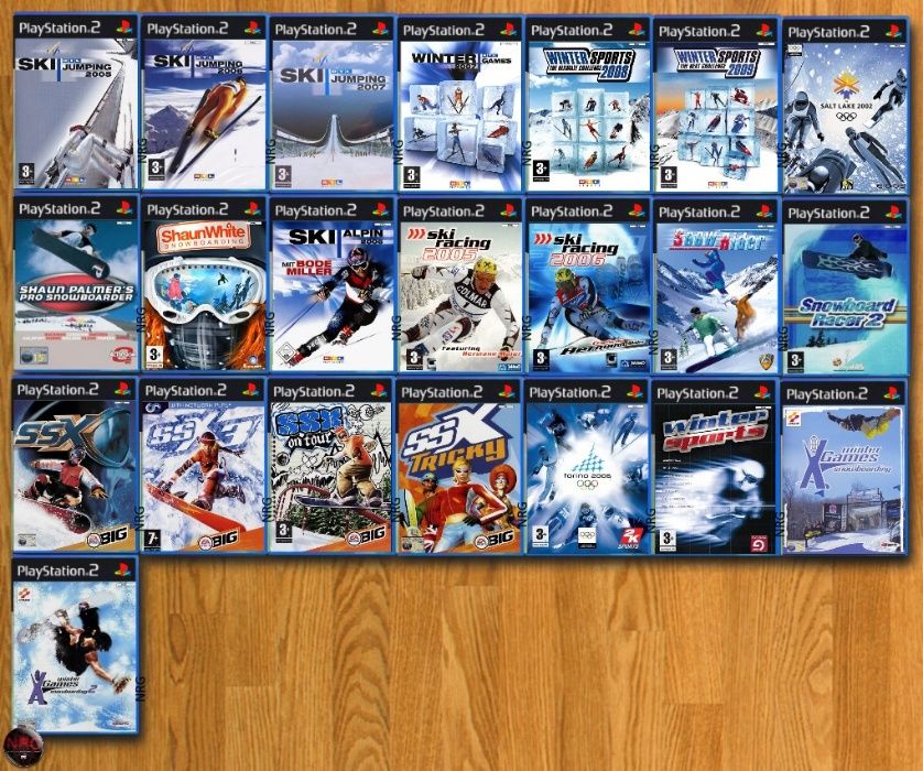 [PS2] Jogos DESPORTO 2 (Bike,Skate,Surf,Ski,Tenis,Bowling,Snooker,etc)