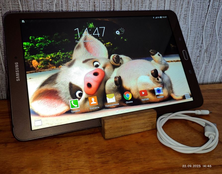 Планшет 10 дюймов на 1 сим 4G LTE Samsung Galaxy Tab 2/16 комплект