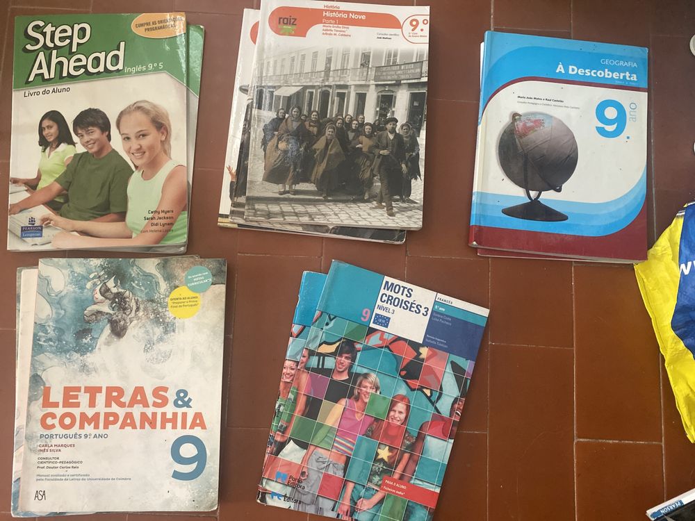 Livros 9° ano diversos