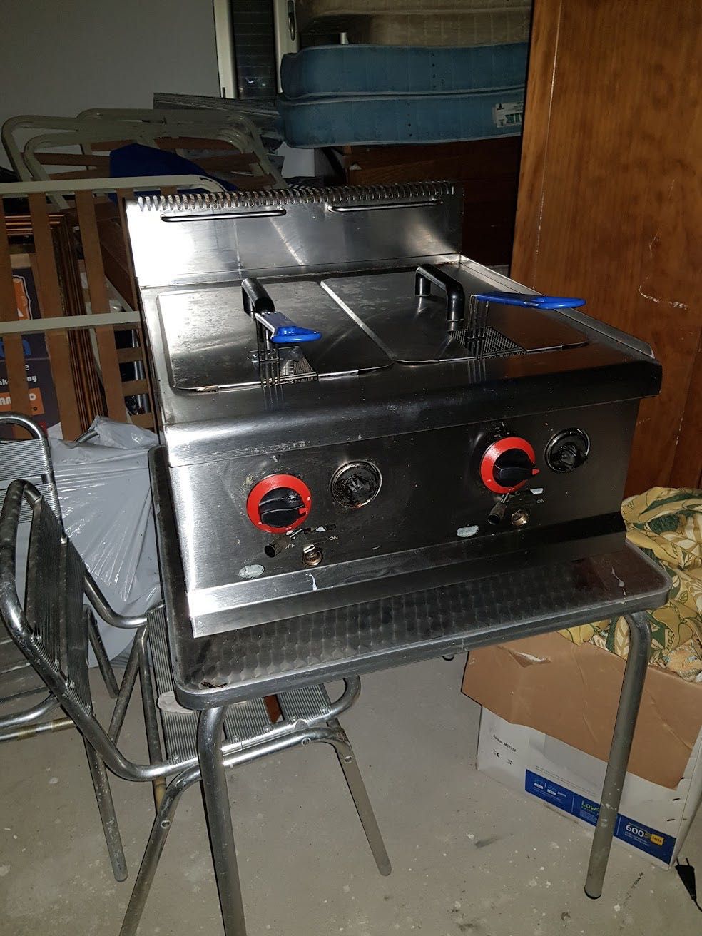Fritadeira Profissional - Como Nova  10L Gás