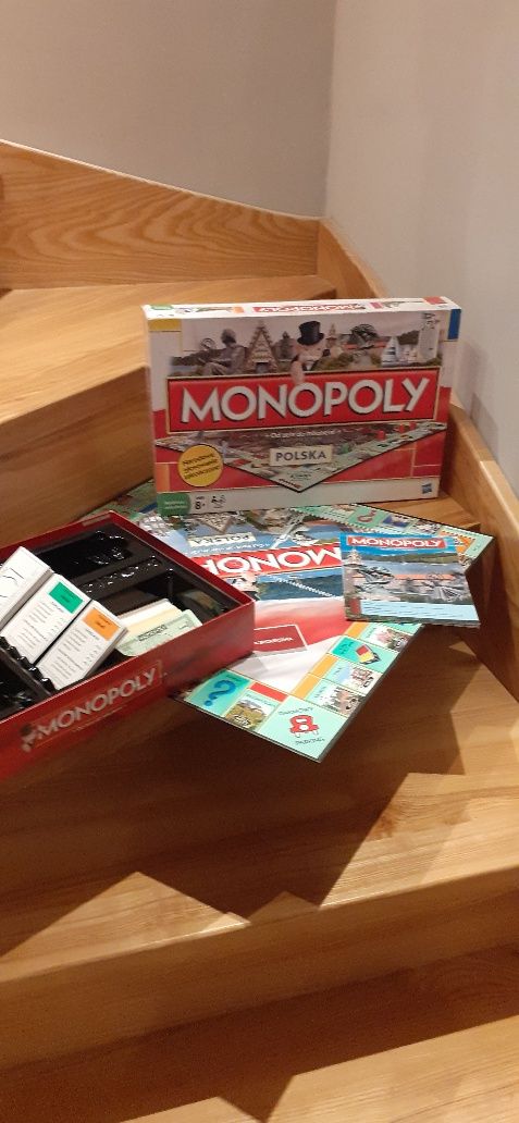 MONOPOLY Polska  gra Monopoly Hasbro gra Monopoly Polska