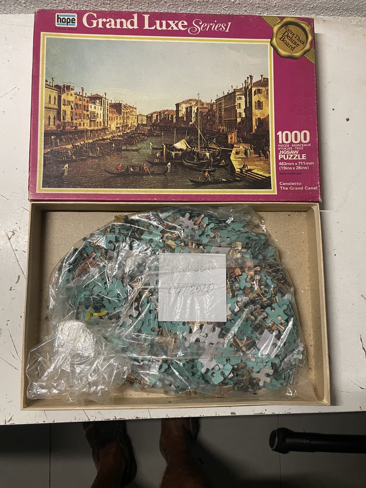 puzzle 1000 peças como novo e completo