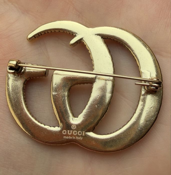 Broszka Zawieszka Gucci złota