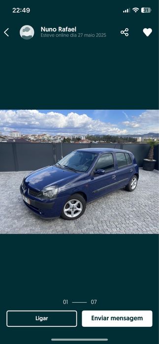 Renault Clio 2002 gasolina