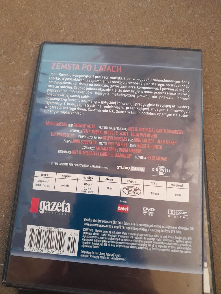 Zemsta po latach dvd