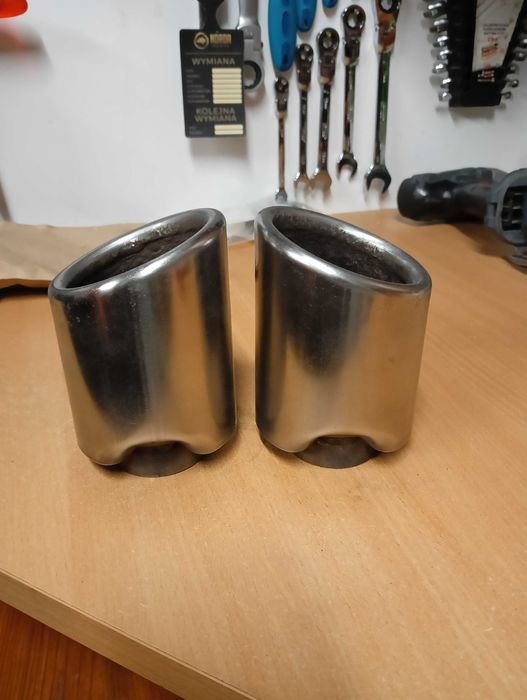 Końcówki wydechu audi a4 b7 2.0 tfsi