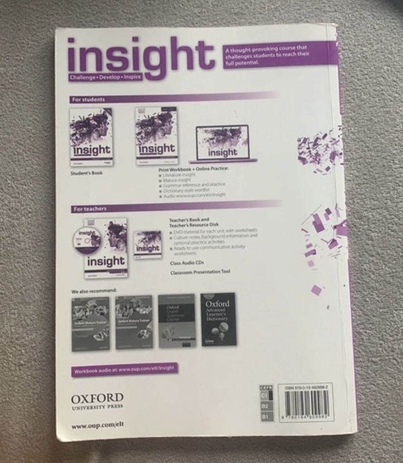 insight advanced workbook