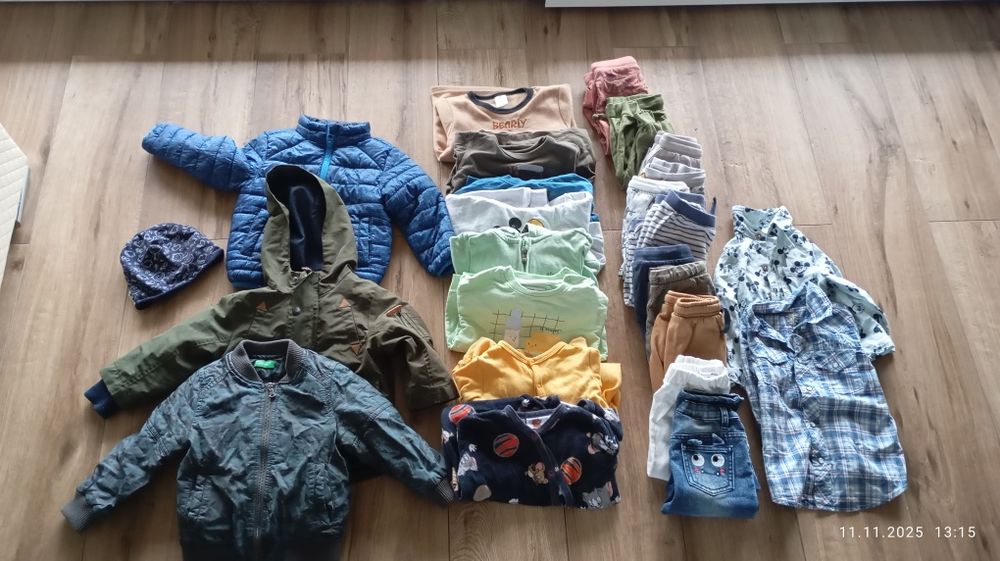 Ubranka dla chłopca 80/86