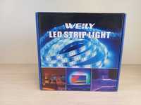 Oświetlenie LED Strip 15m sterowane aplikacją i głosem! WEILY WiFi