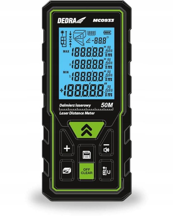 DEDRA MC0933 Dalmierz Laserowy 50m