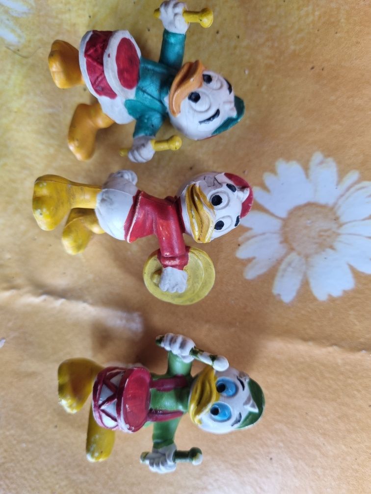 Hyzio, Zyzio, Dyzio siostrzeńcy Kaczora Donalda figurki