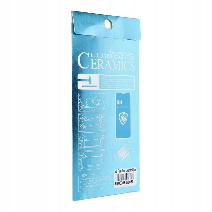 Szkło Hartowane Ceramiczne Iphone 15 Pro Max Czarne