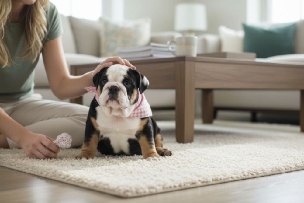 Buldog angielski suczka sprzedam. Gotowa do odbioru.