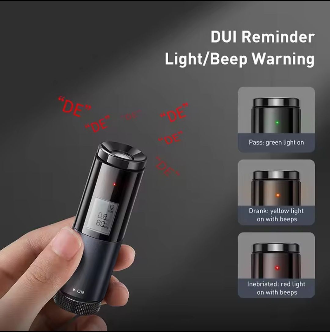 Алкотестер Baseus Digital Alcohol Tester