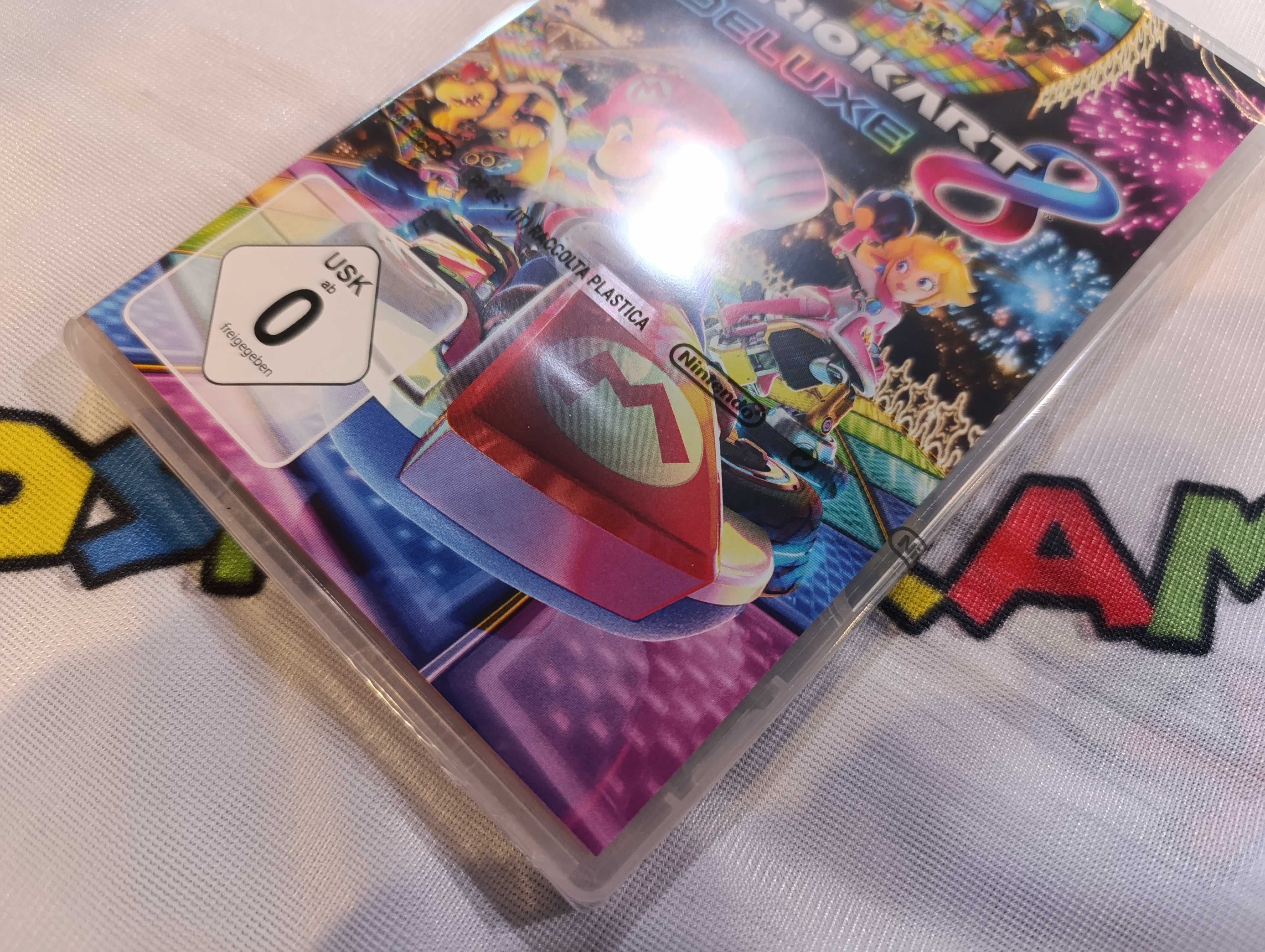 Mario Kart Deluxe 8 Nintendo Switcn NOWA folia możliwa zamiana