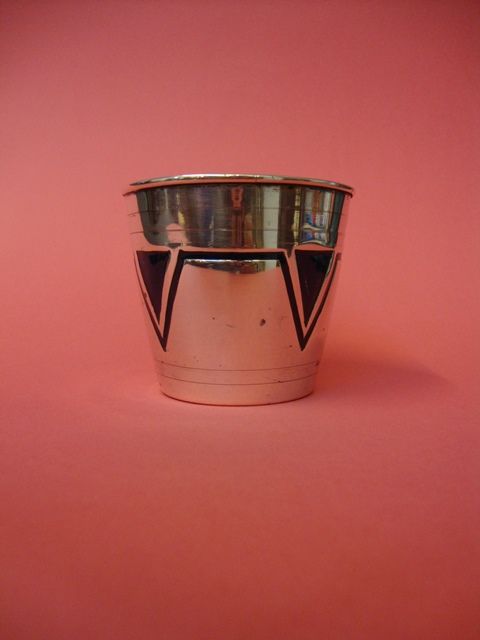 Conjunto de copos antigos em cristal
