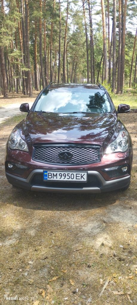 Інфініті QX50. 2016р. Обмін
