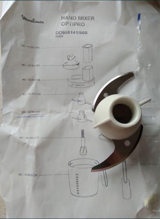 Ніж до блендера Moulinex