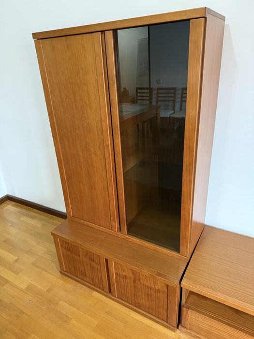 Móvel de Sala Modular em Madeira