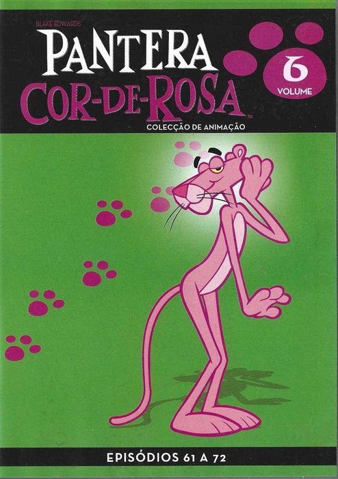 Pantera Cor de Rosa - - - Animação - - - - - 10 X DVD