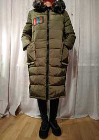 Тепле зимове пальто розмір xs/s, на ріст 150-165