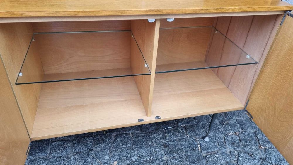 Kredens Jitona komoda Design PRL L 60 Czechosłowacja komoda Highboard