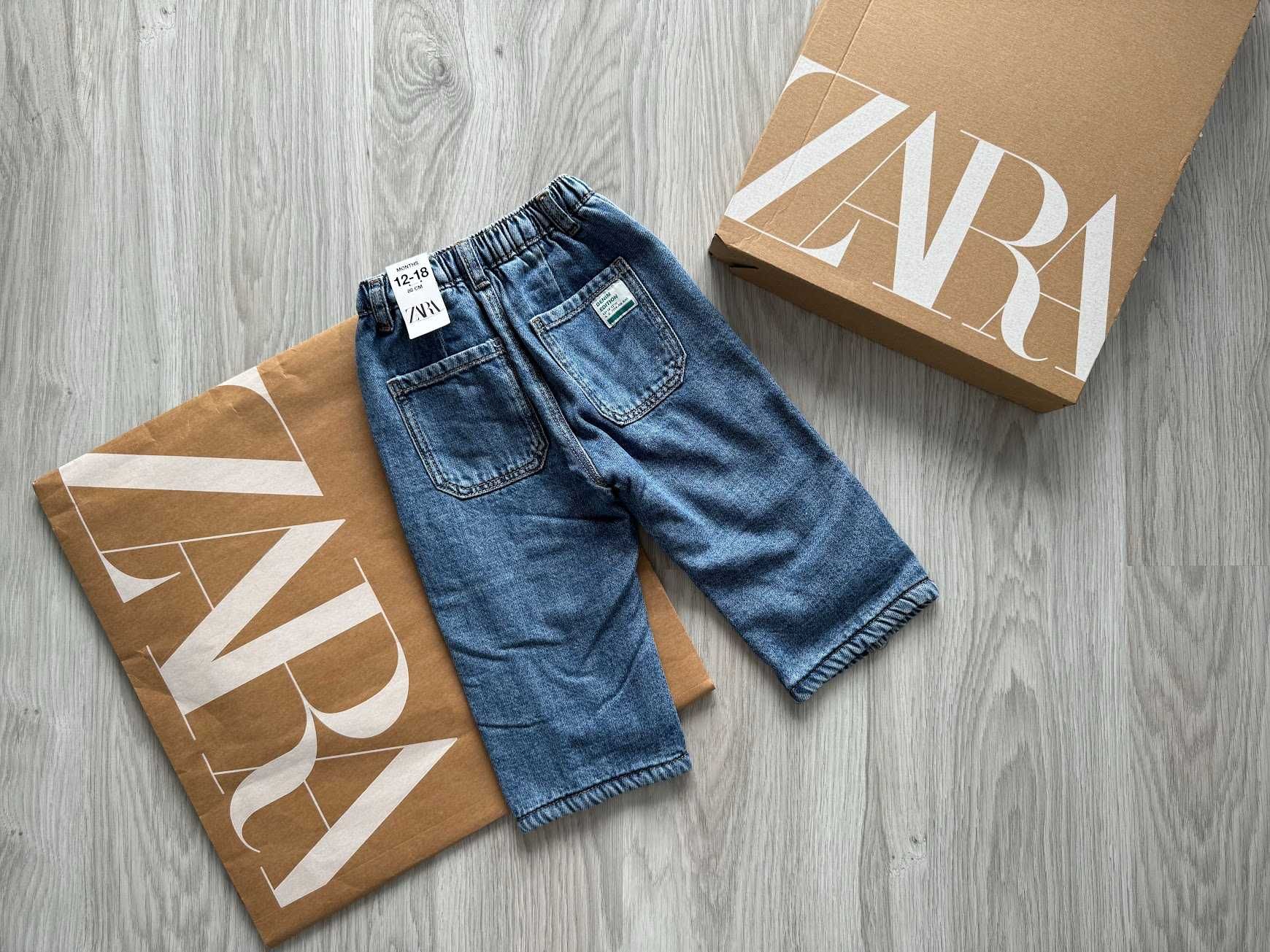 Джинси ZARA утеплені 12-18 місяців (86см)