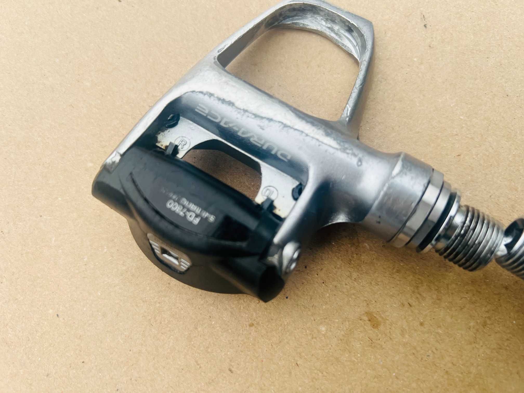 Pedały Zatrzaskowe SPD SL SHIMANO DURA-ACE PD-7800 bloki 105 ULTEGRA