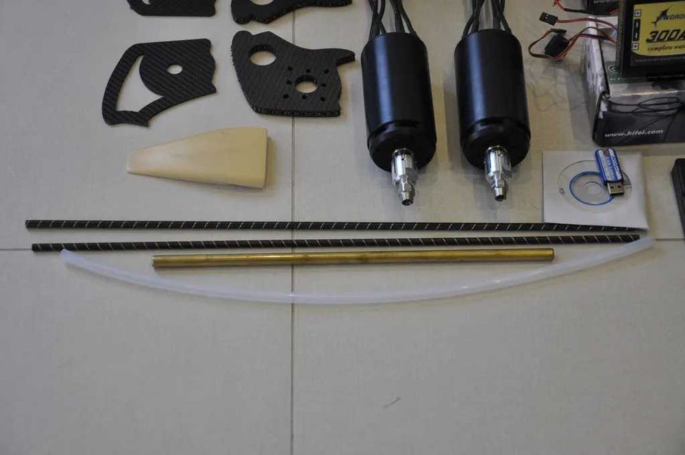 Model zdalnie sterowany HPR135 Bulletproof do samodzielnego złożenia