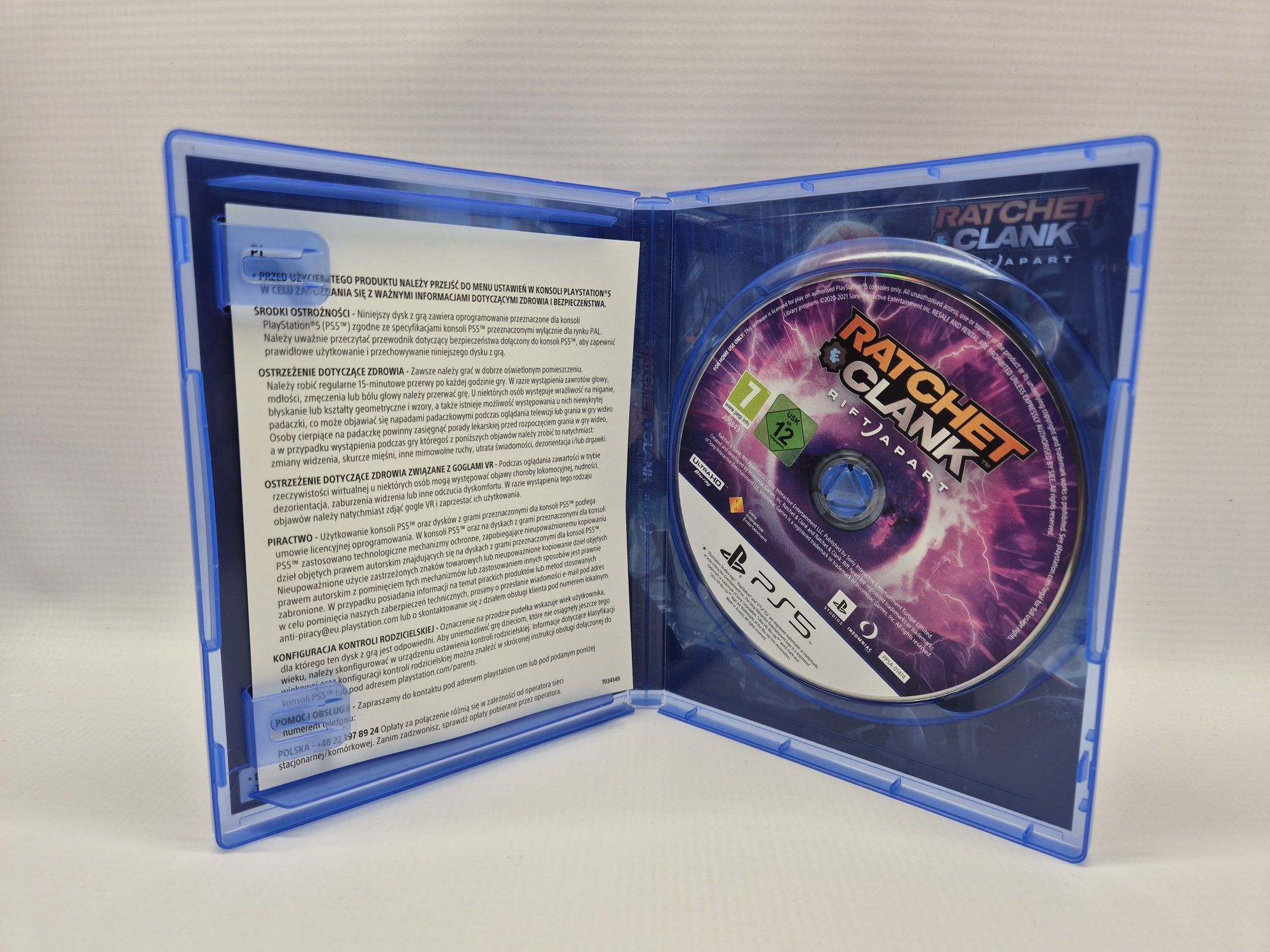 Gra RATCHET CLANK RIFT APART PS5, Komis Jasło Czackiego