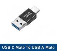 Uniwersalny Adapter OTG typu C USB C męski na USB-A męski konwerter