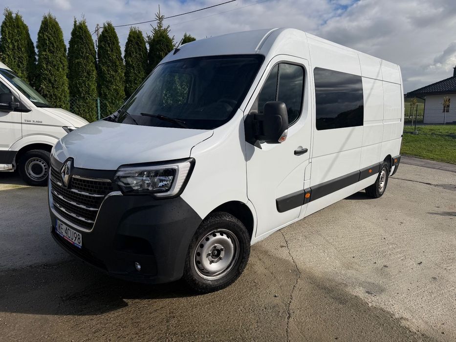 Renault MASTER  BRYGADOWKA DOKA 7OSOBOWA  Master Brygadowka 7osobowa jak nowa doka