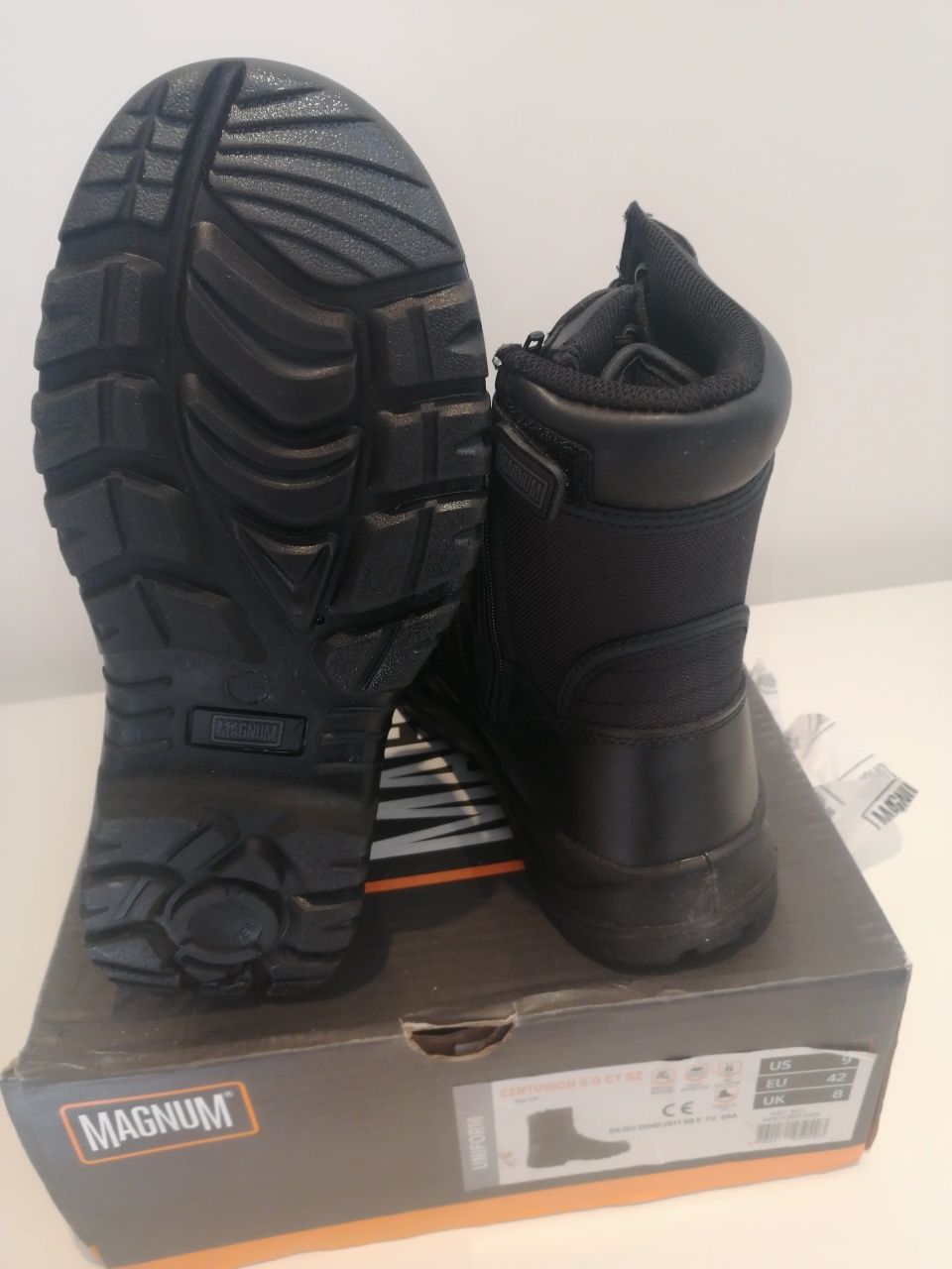 Botas Magnum Centurion 8.0 com Biqueira reforçada