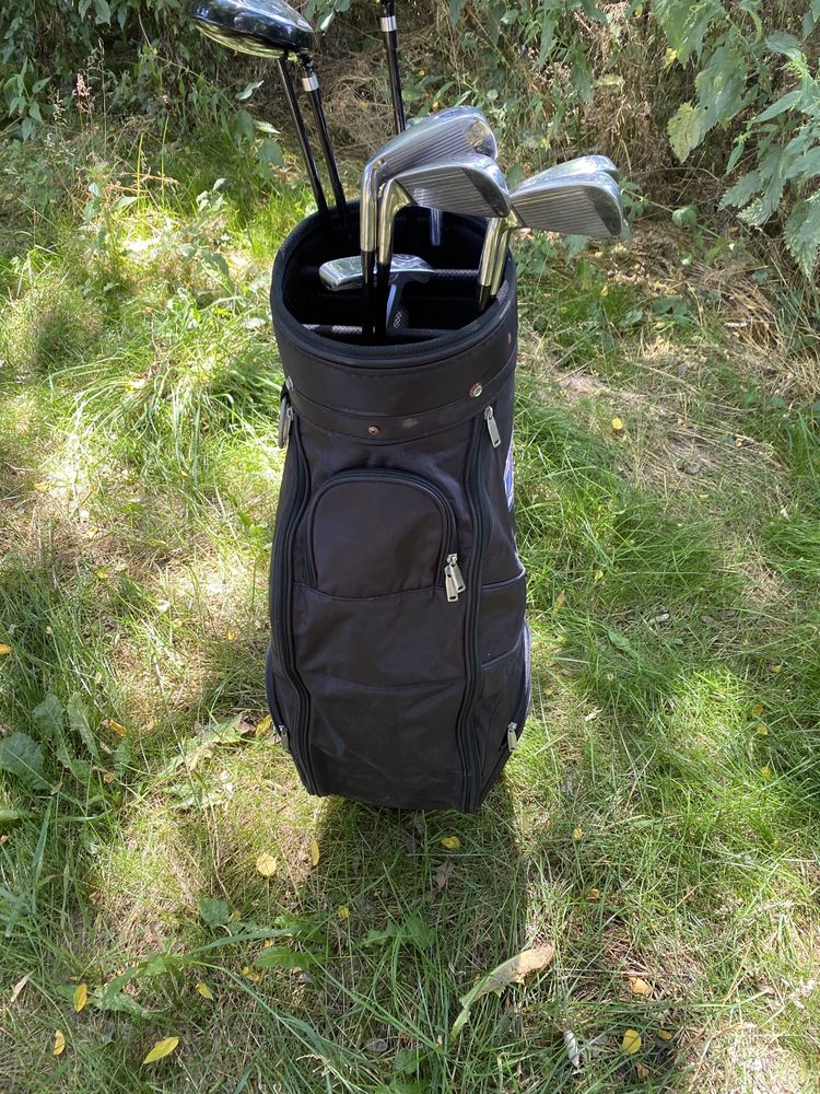 Zestaw kijów golfowych + torba