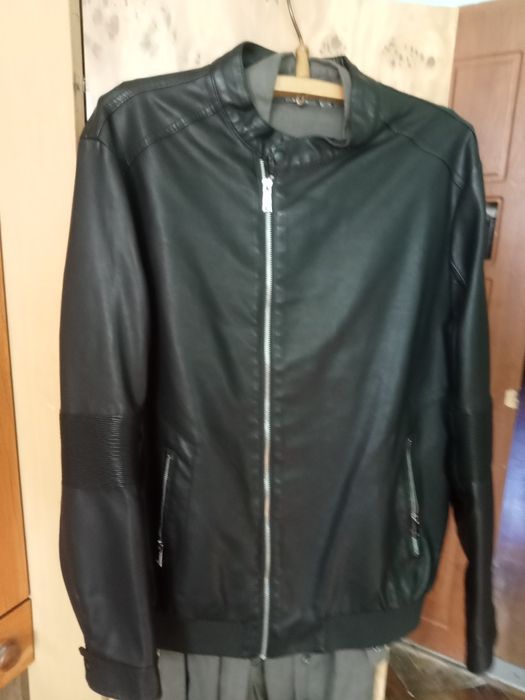 Куртка чоловіча  єко шкіра