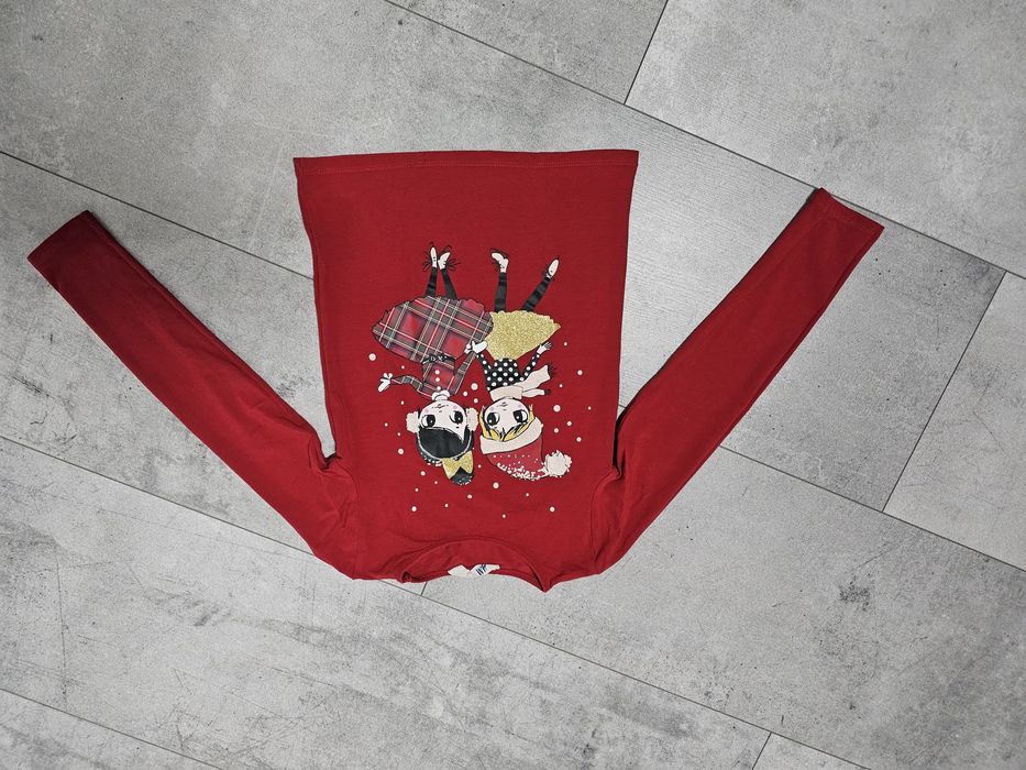 Bluzka Świąteczna H&M 122/128cm