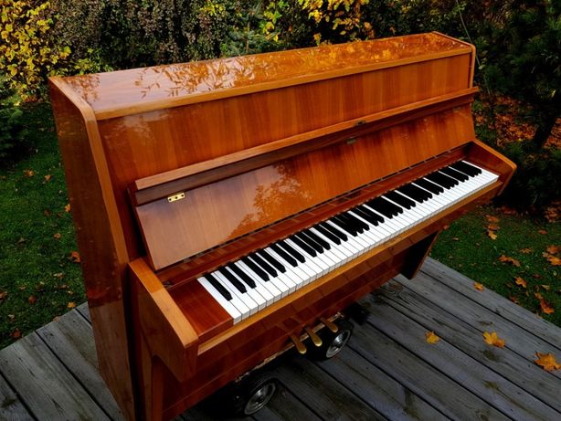 Pianino Schimmel Mod.8 109cm 1966r BRĄZ POŁYSK