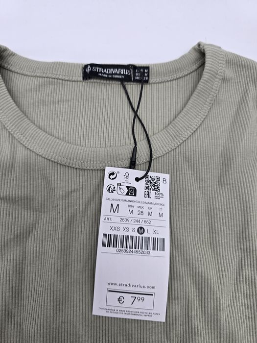 Top da Stradivarius novo M