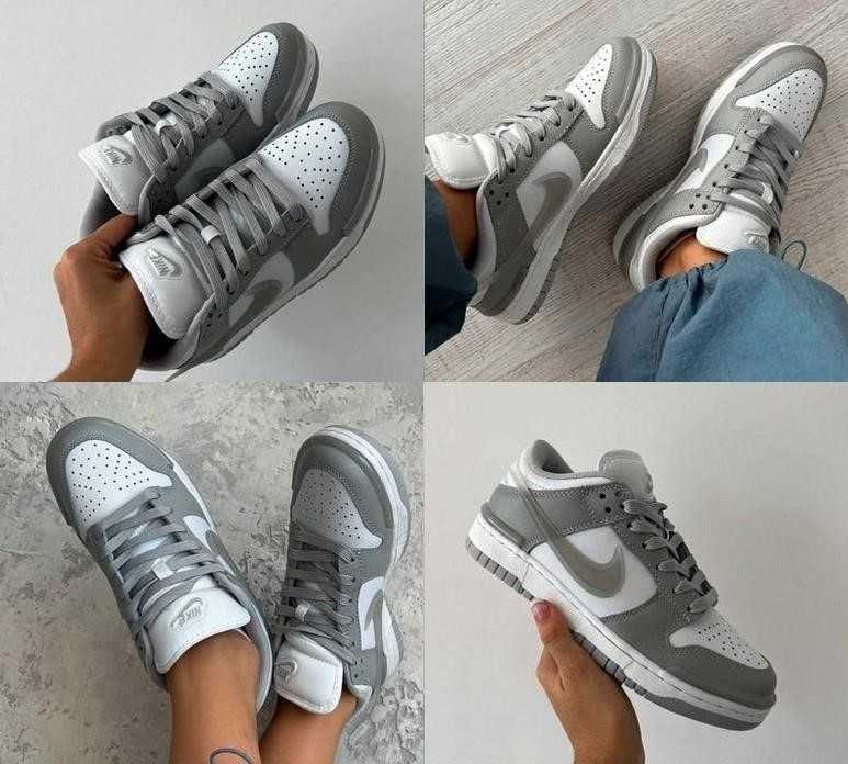 Женские кроссовки Nike Dunk Low Twist Silver 36-41 найк ТОП