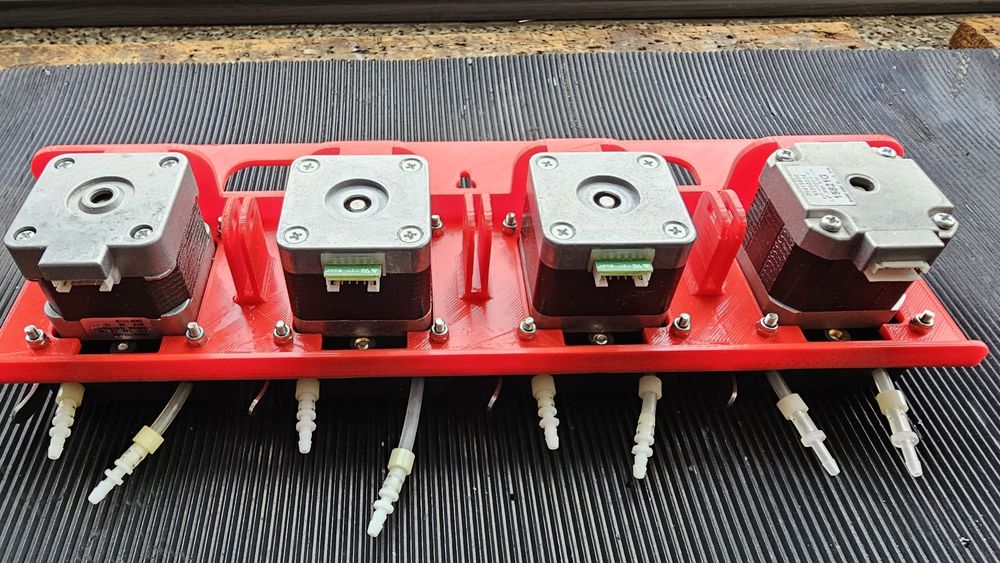 Pompy perystaltyczna. Komplet 4 sz.