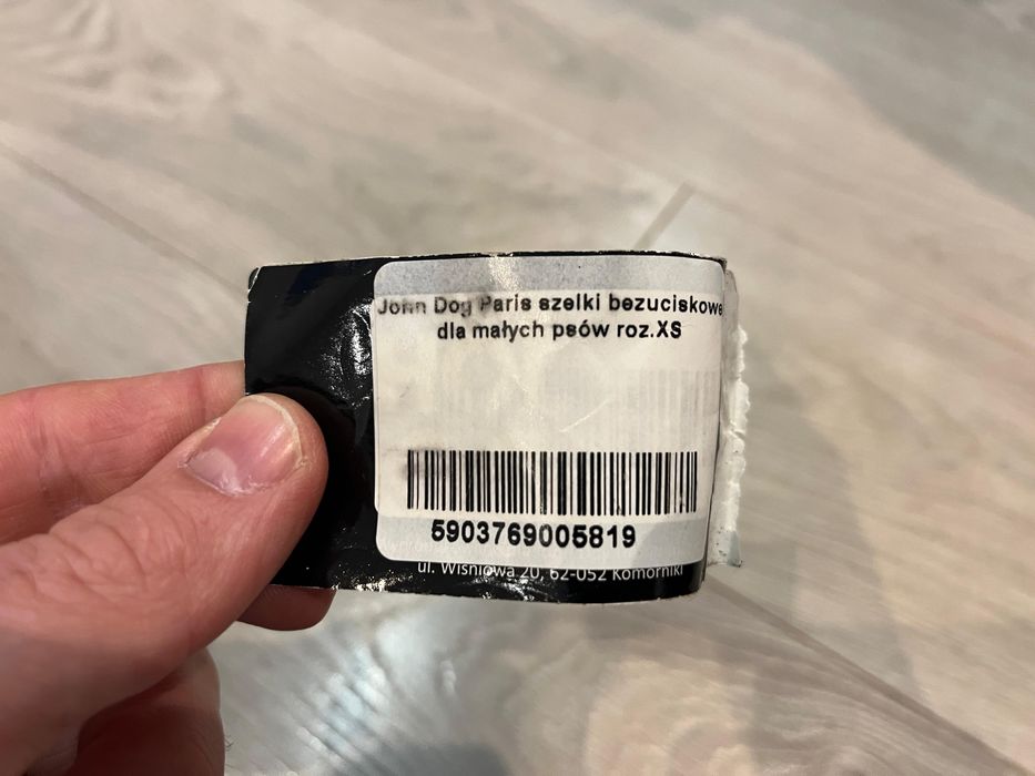Nowe szelki bezuciskowe John Dog Paris XS